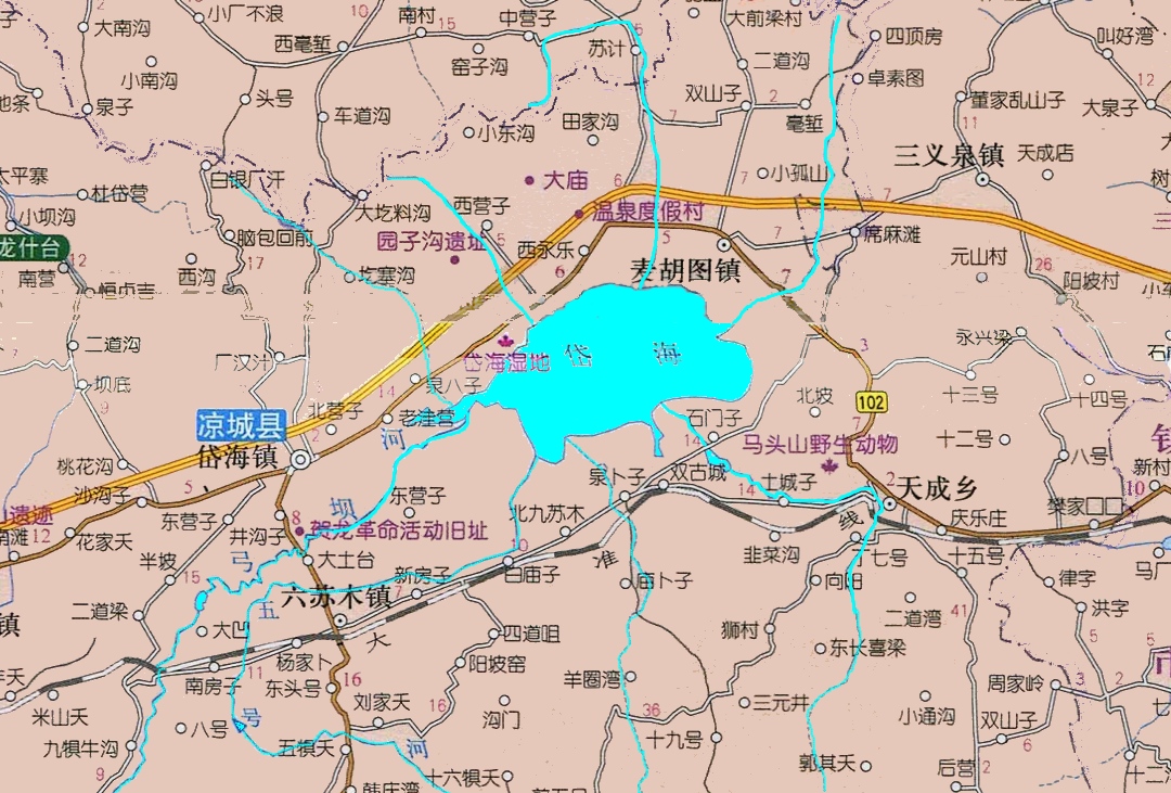 乌兰察布凉城岱海