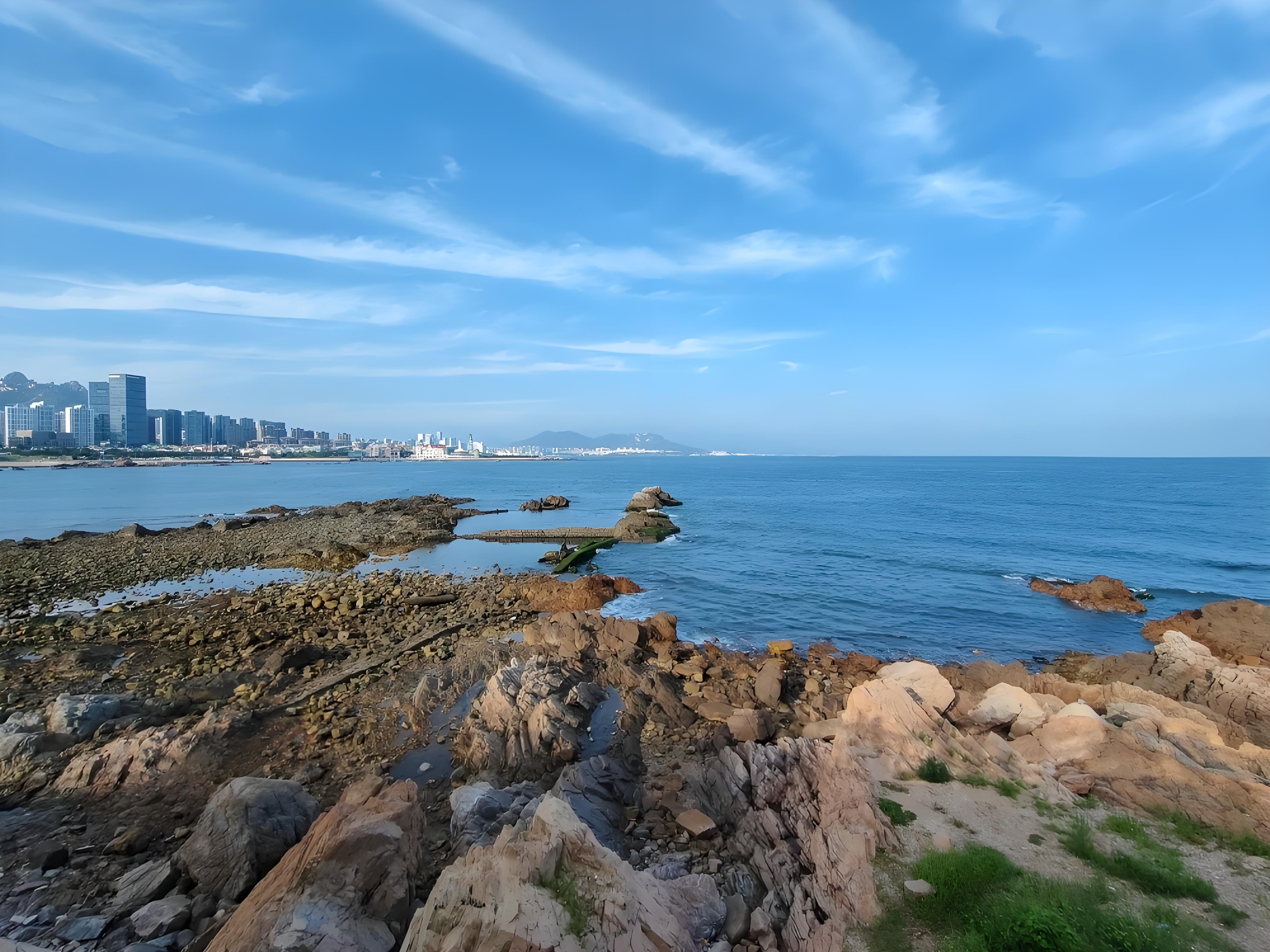 青岛小麦岛公园
